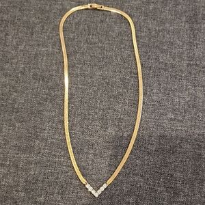 Vintage "V" Necklace